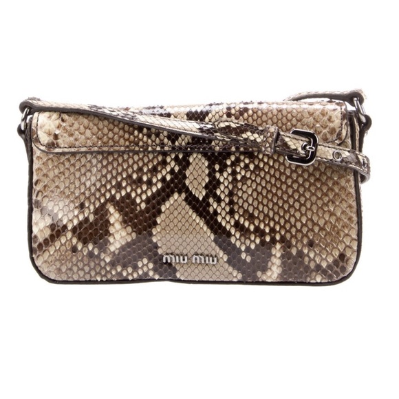 Miu Miu snakeskin crossbody bag - Picture 4 of 6